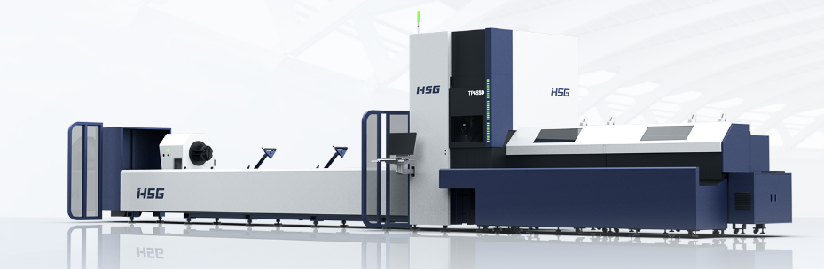 全自動鈑金不銹鋼方通激光切管機(jī)加工